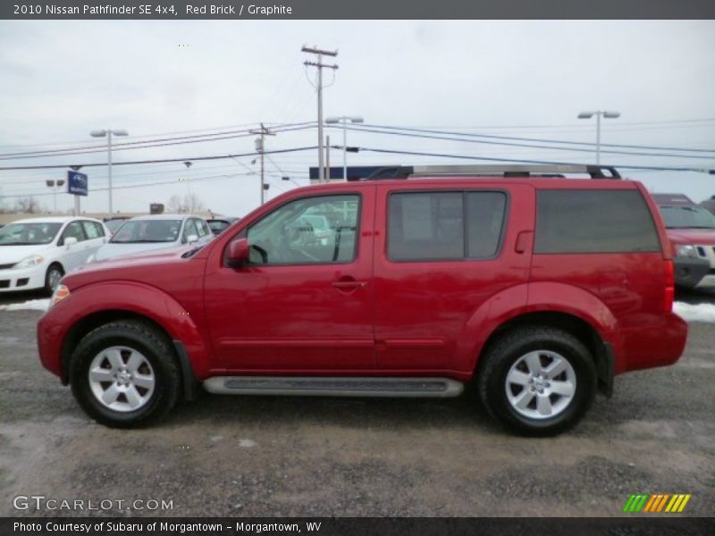 Red Brick / Graphite 2010 Nissan Pathfinder SE 4x4