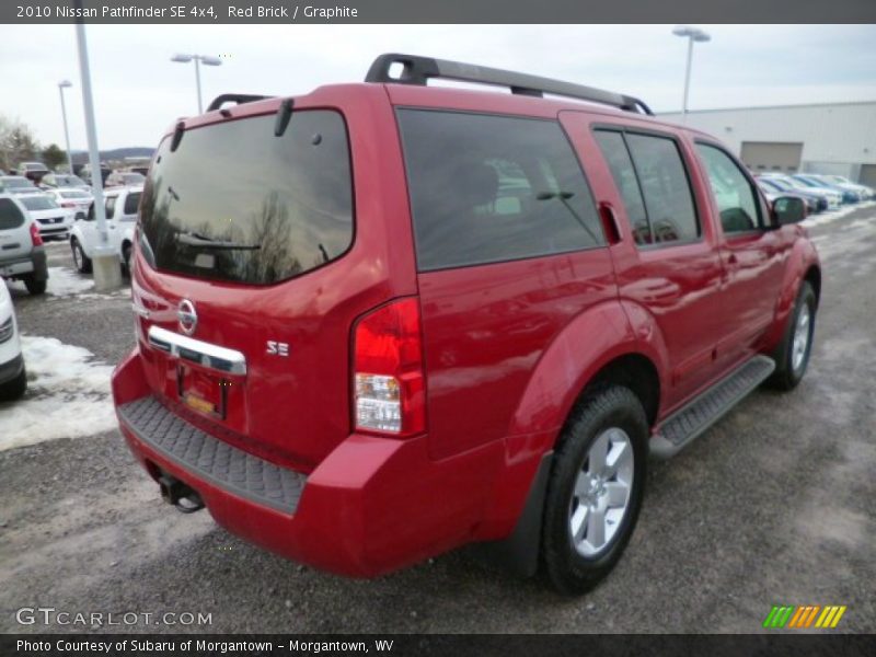 Red Brick / Graphite 2010 Nissan Pathfinder SE 4x4