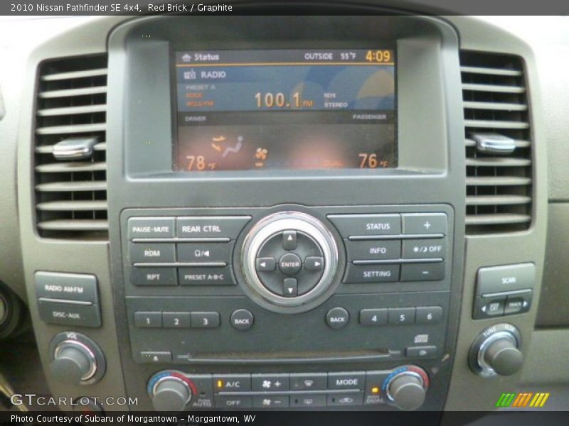 Red Brick / Graphite 2010 Nissan Pathfinder SE 4x4