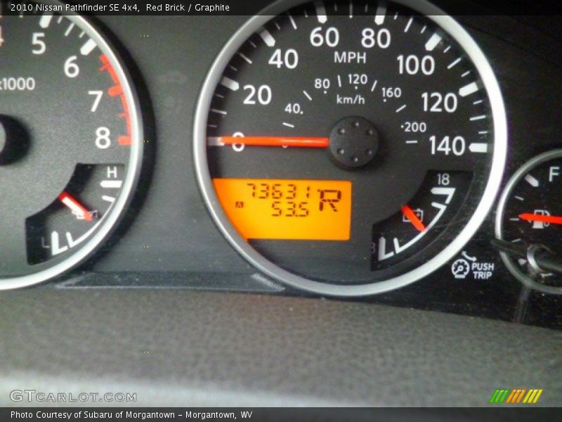 Red Brick / Graphite 2010 Nissan Pathfinder SE 4x4