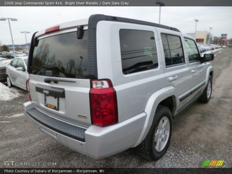 Bright Silver Metallic / Dark Slate Gray 2008 Jeep Commander Sport 4x4