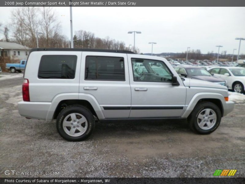 Bright Silver Metallic / Dark Slate Gray 2008 Jeep Commander Sport 4x4