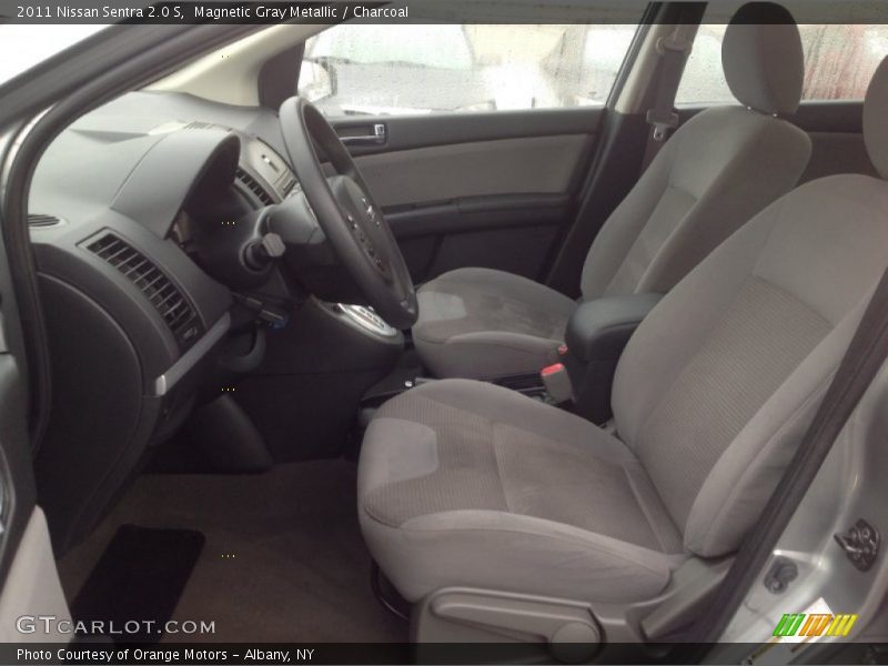 Magnetic Gray Metallic / Charcoal 2011 Nissan Sentra 2.0 S