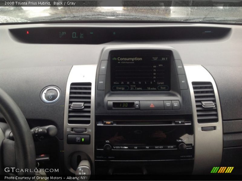 Black / Gray 2008 Toyota Prius Hybrid