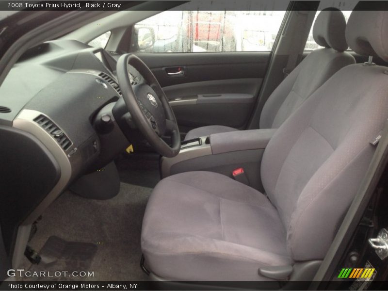 Black / Gray 2008 Toyota Prius Hybrid