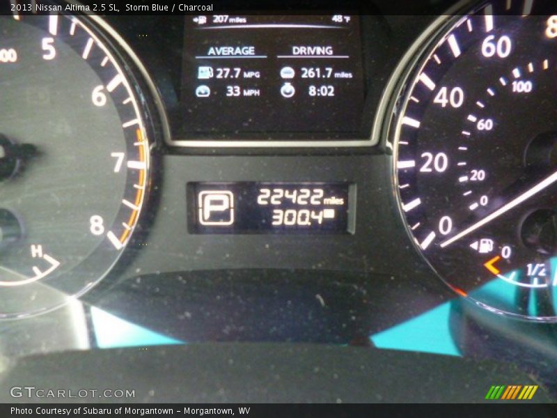 Storm Blue / Charcoal 2013 Nissan Altima 2.5 SL
