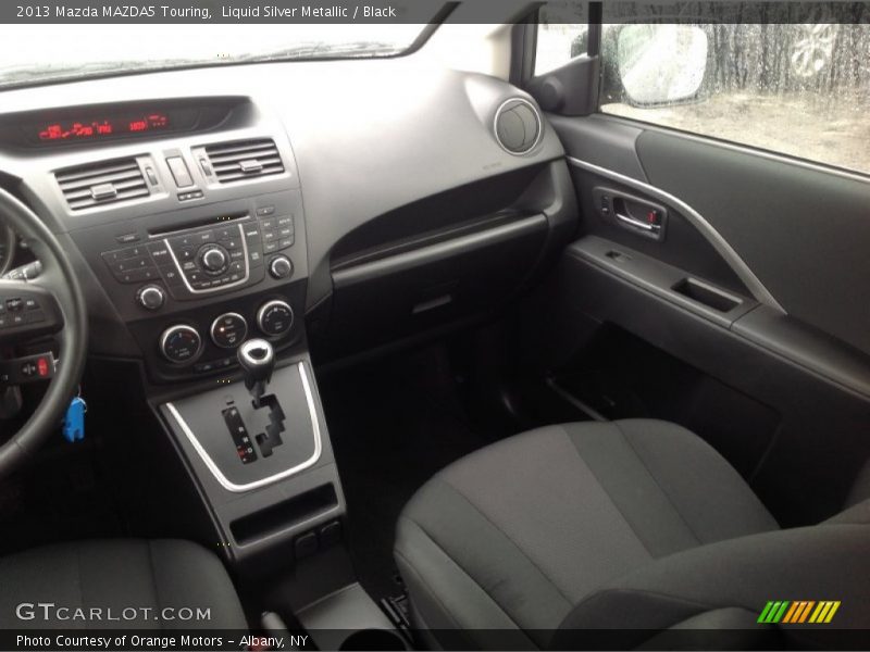 Liquid Silver Metallic / Black 2013 Mazda MAZDA5 Touring