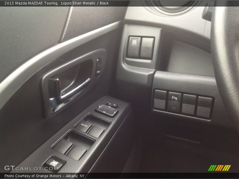 Liquid Silver Metallic / Black 2013 Mazda MAZDA5 Touring