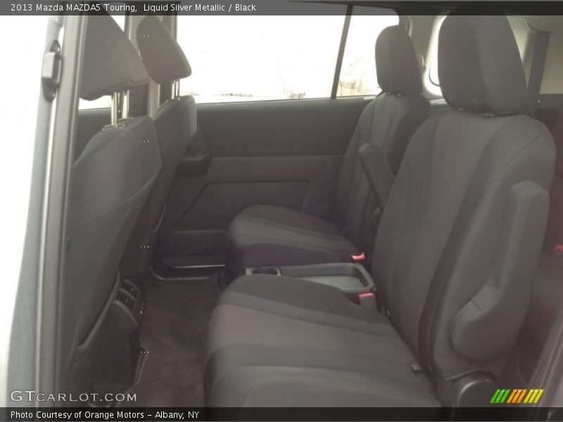 Liquid Silver Metallic / Black 2013 Mazda MAZDA5 Touring