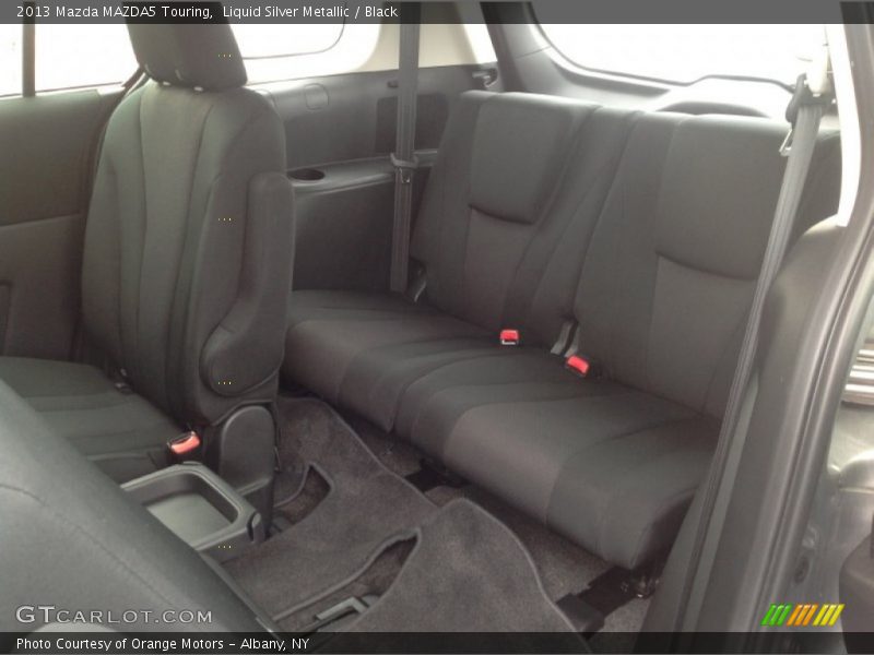 Liquid Silver Metallic / Black 2013 Mazda MAZDA5 Touring