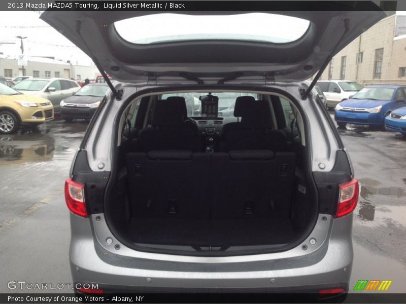 Liquid Silver Metallic / Black 2013 Mazda MAZDA5 Touring