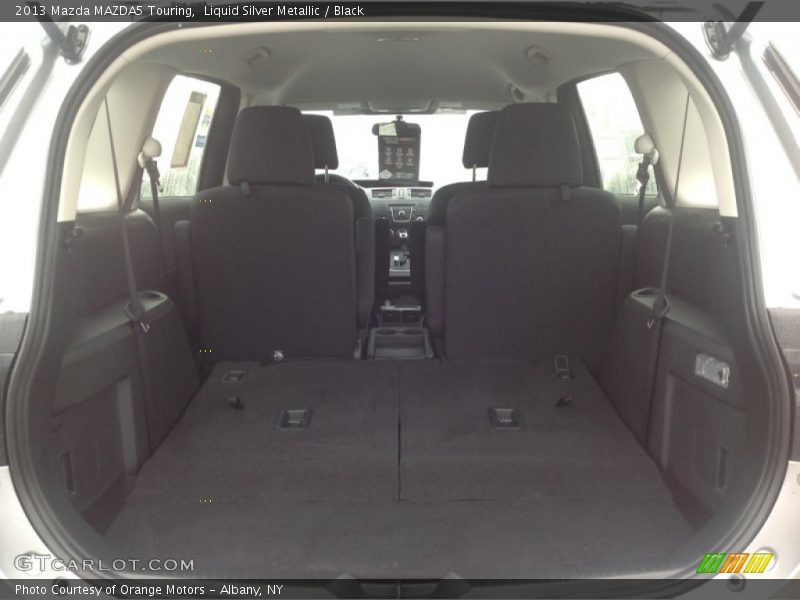 Liquid Silver Metallic / Black 2013 Mazda MAZDA5 Touring