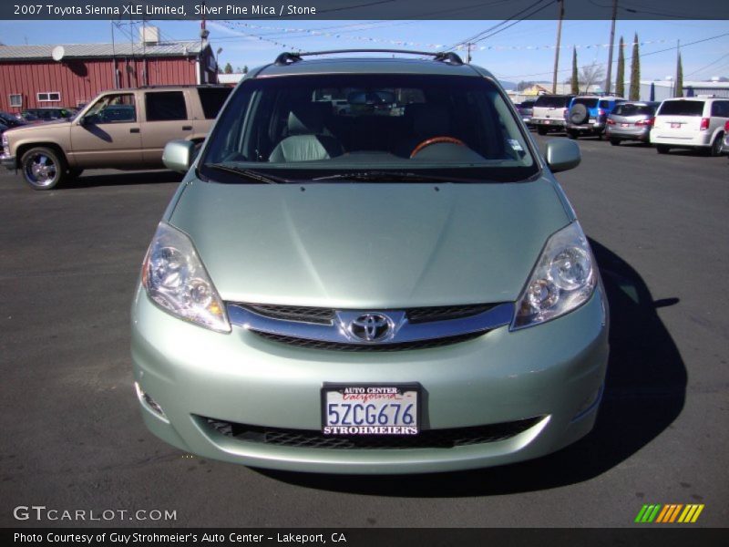 Silver Pine Mica / Stone 2007 Toyota Sienna XLE Limited