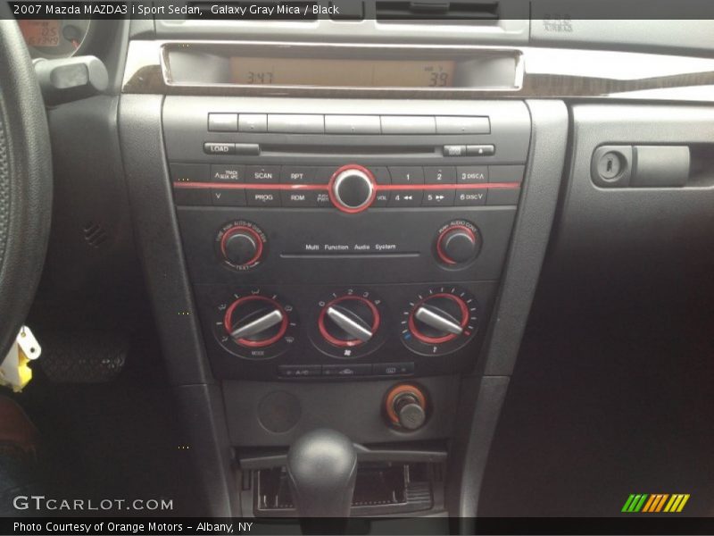 Galaxy Gray Mica / Black 2007 Mazda MAZDA3 i Sport Sedan