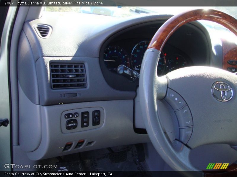 Silver Pine Mica / Stone 2007 Toyota Sienna XLE Limited