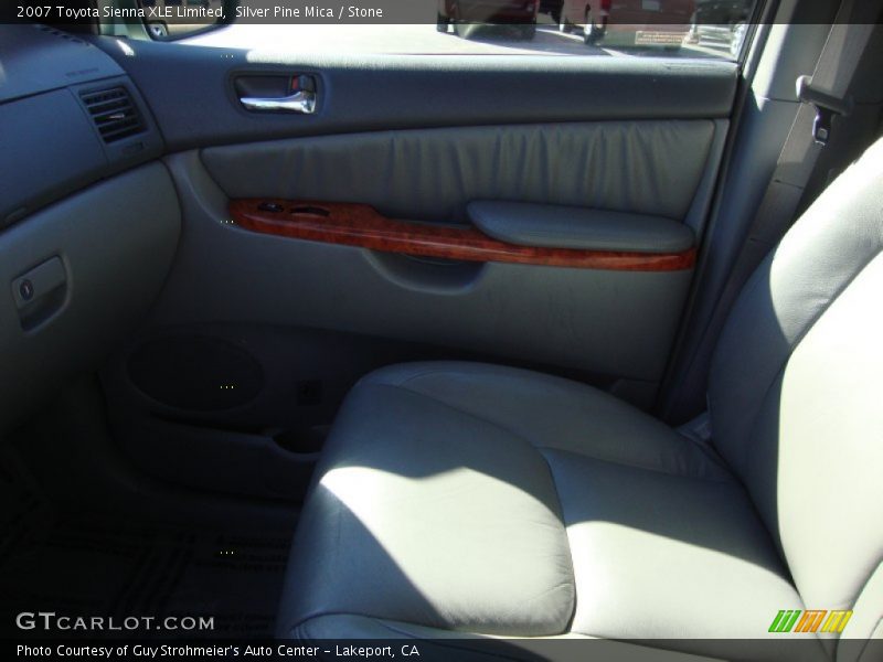 Silver Pine Mica / Stone 2007 Toyota Sienna XLE Limited