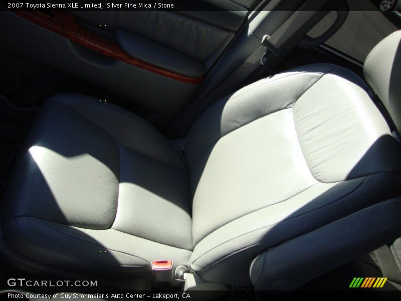 Silver Pine Mica / Stone 2007 Toyota Sienna XLE Limited