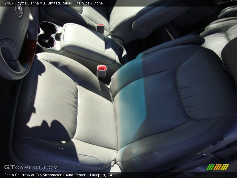 Silver Pine Mica / Stone 2007 Toyota Sienna XLE Limited