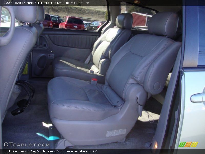 Silver Pine Mica / Stone 2007 Toyota Sienna XLE Limited