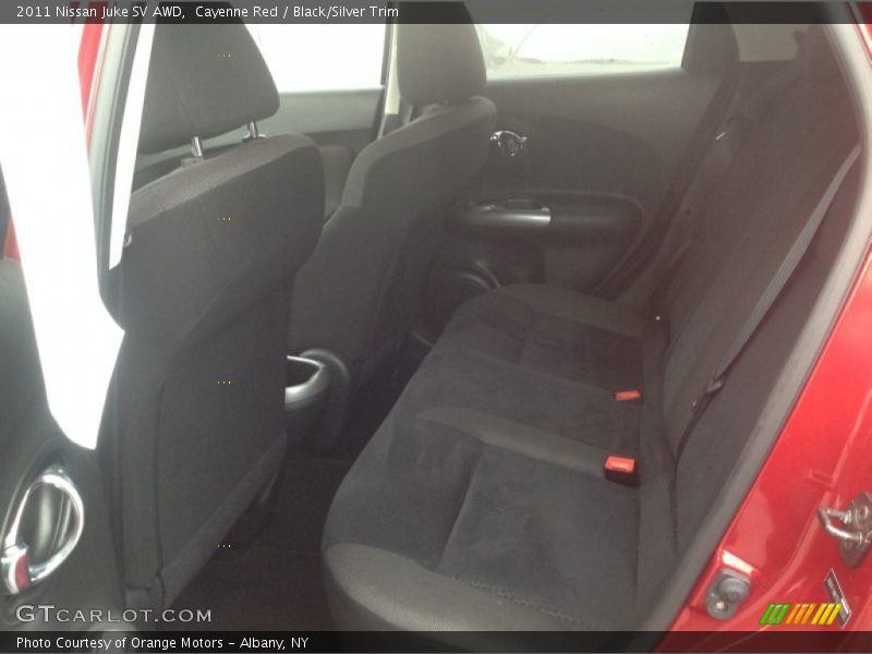 Cayenne Red / Black/Silver Trim 2011 Nissan Juke SV AWD
