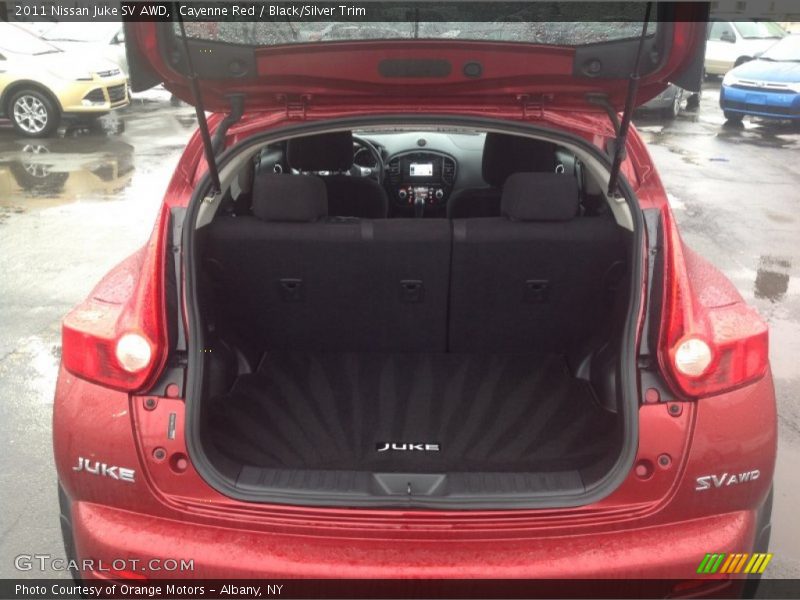 Cayenne Red / Black/Silver Trim 2011 Nissan Juke SV AWD