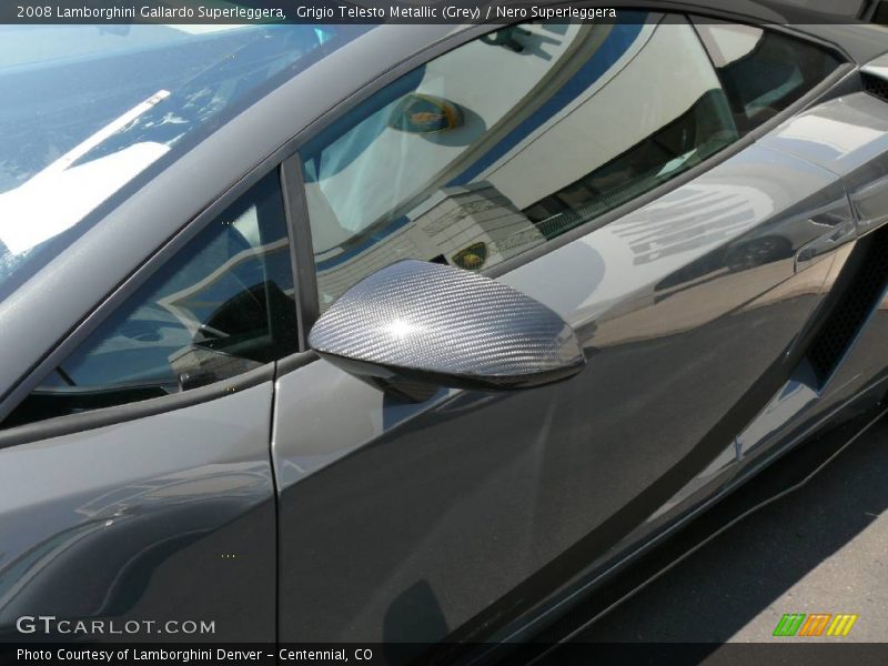Grigio Telesto Metallic (Grey) / Nero Superleggera 2008 Lamborghini Gallardo Superleggera