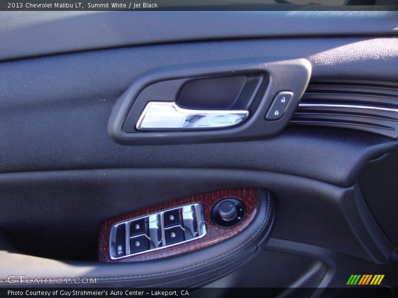 Summit White / Jet Black 2013 Chevrolet Malibu LT
