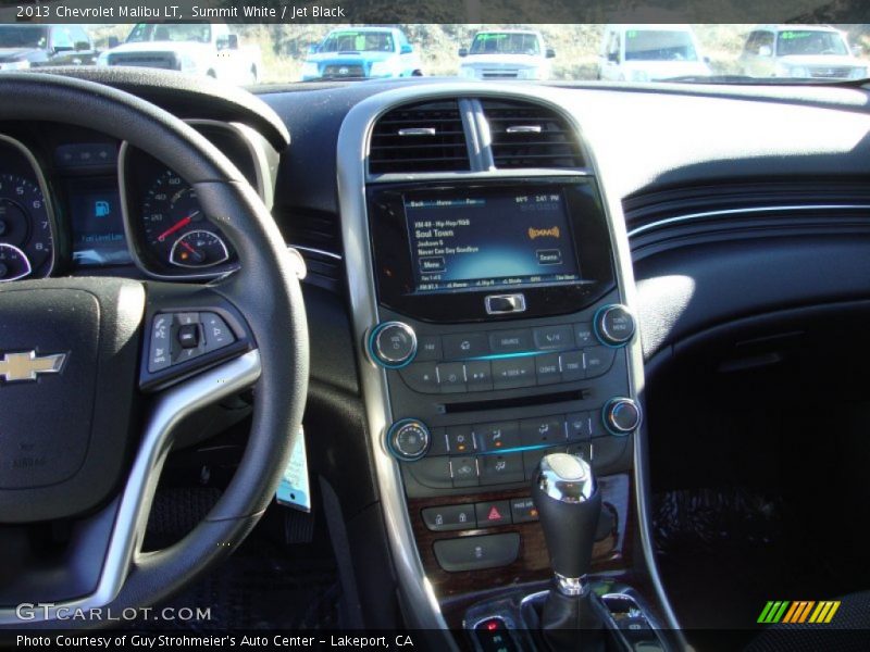 Summit White / Jet Black 2013 Chevrolet Malibu LT