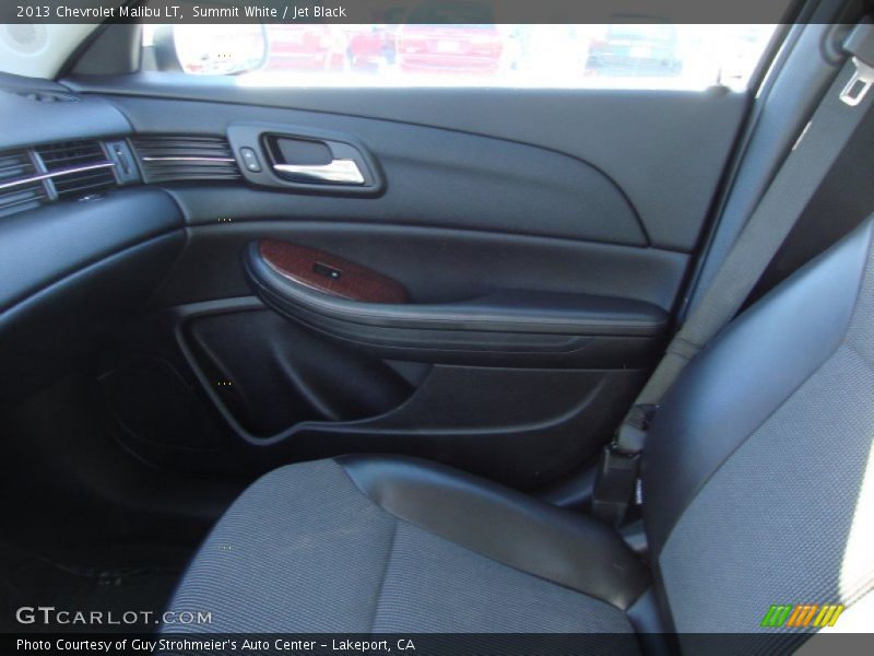 Summit White / Jet Black 2013 Chevrolet Malibu LT
