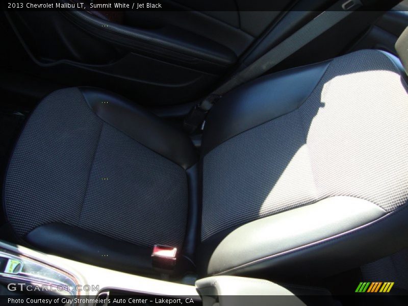 Summit White / Jet Black 2013 Chevrolet Malibu LT