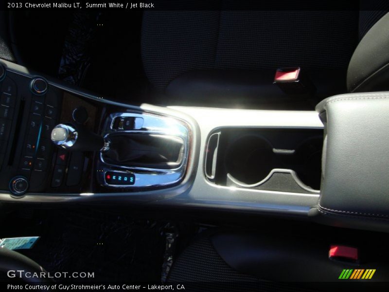 Summit White / Jet Black 2013 Chevrolet Malibu LT