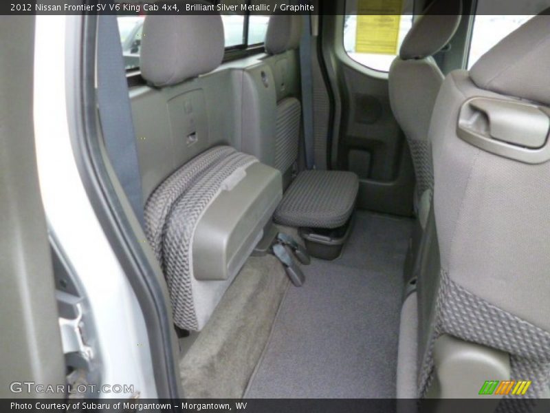 Brilliant Silver Metallic / Graphite 2012 Nissan Frontier SV V6 King Cab 4x4