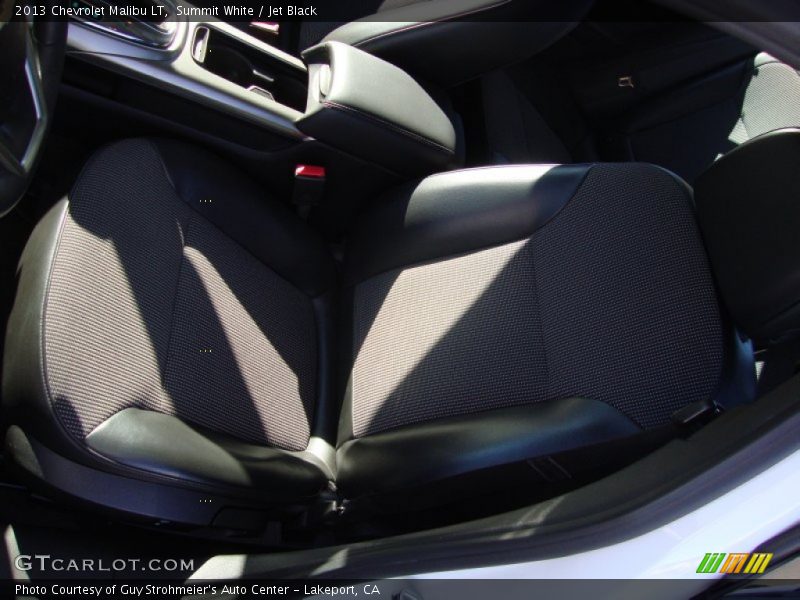 Summit White / Jet Black 2013 Chevrolet Malibu LT