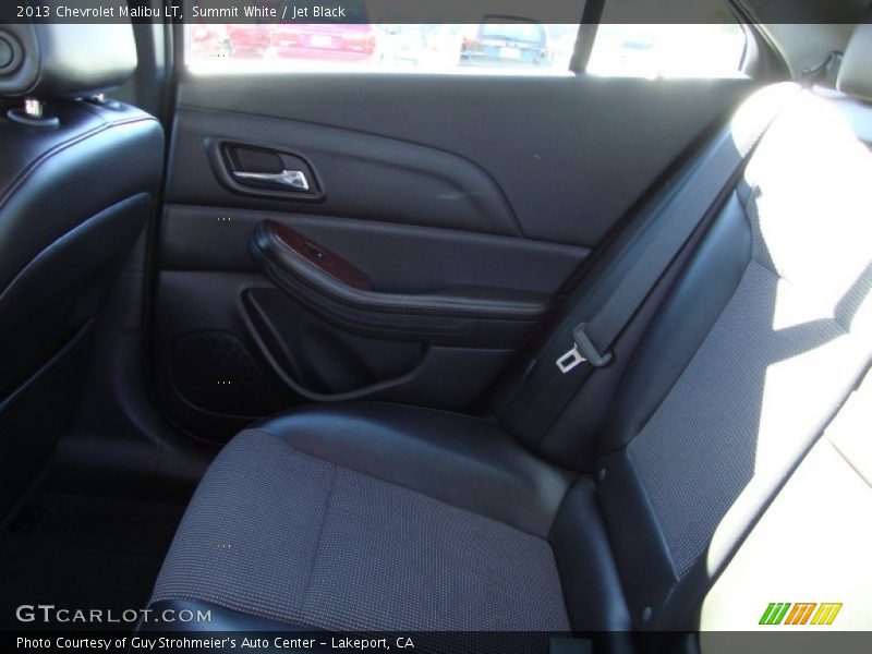 Summit White / Jet Black 2013 Chevrolet Malibu LT