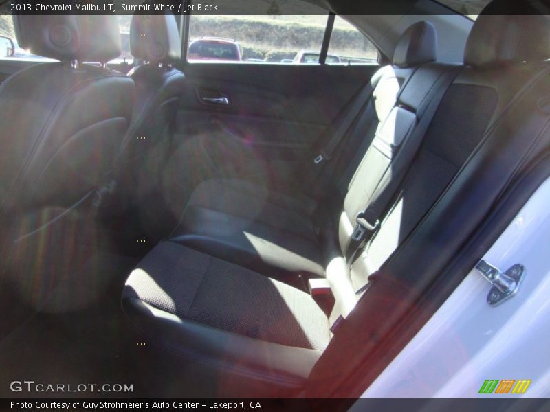 Summit White / Jet Black 2013 Chevrolet Malibu LT