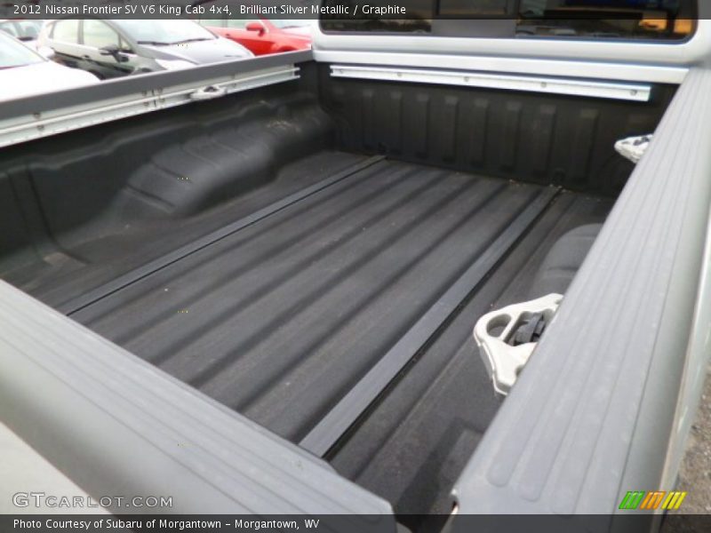 Brilliant Silver Metallic / Graphite 2012 Nissan Frontier SV V6 King Cab 4x4