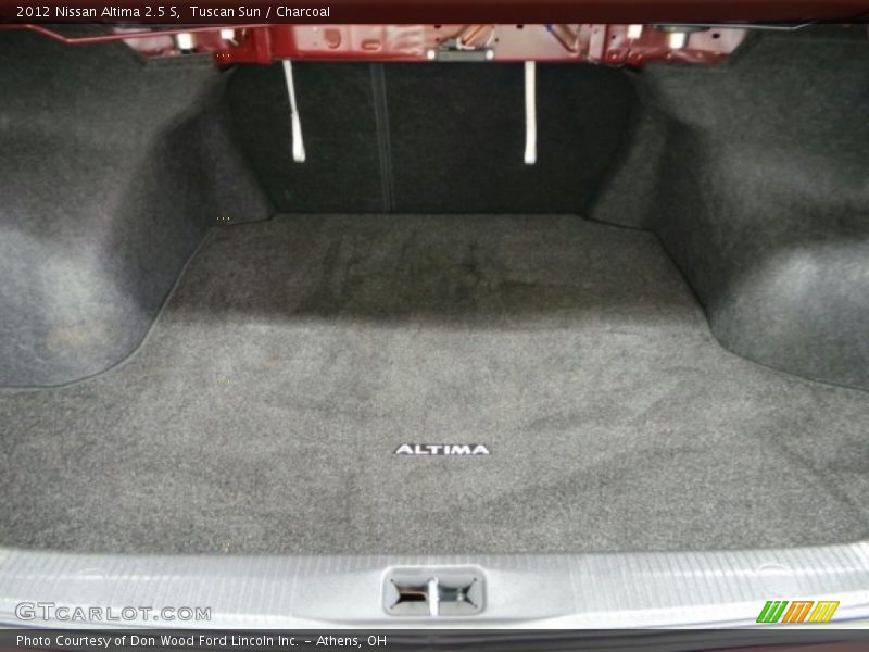 Tuscan Sun / Charcoal 2012 Nissan Altima 2.5 S