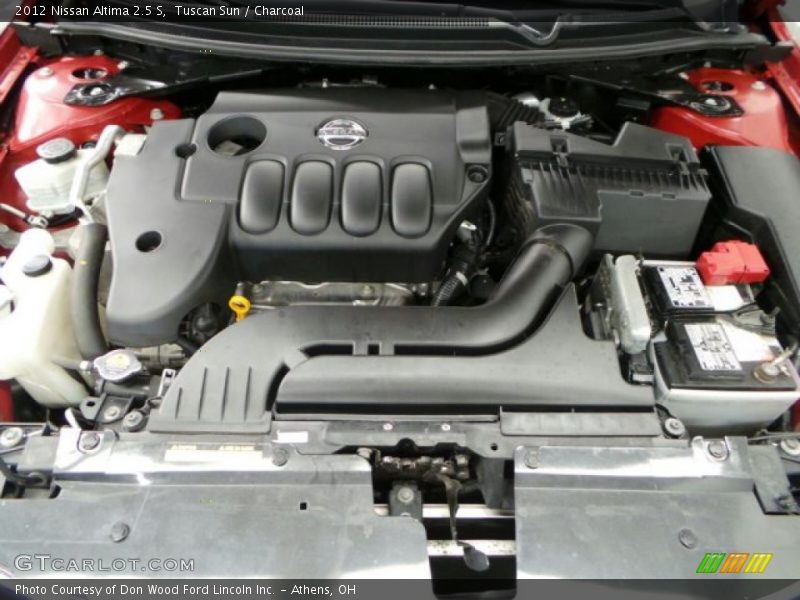 Tuscan Sun / Charcoal 2012 Nissan Altima 2.5 S