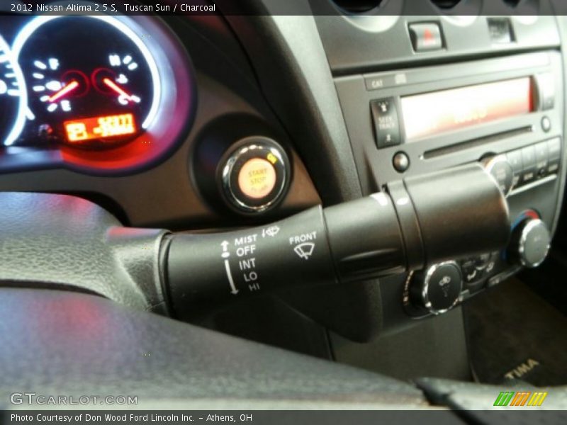 Tuscan Sun / Charcoal 2012 Nissan Altima 2.5 S