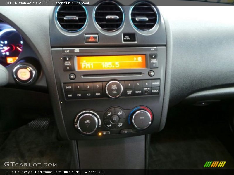 Tuscan Sun / Charcoal 2012 Nissan Altima 2.5 S