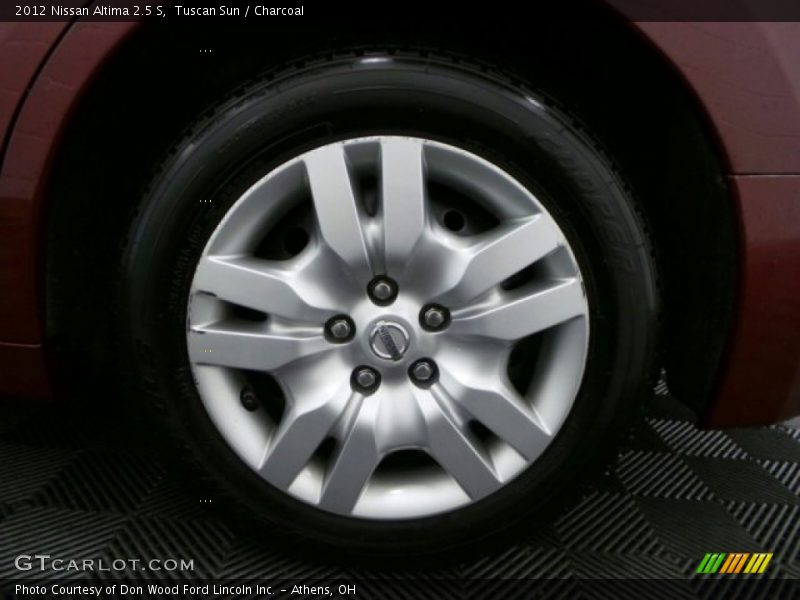 Tuscan Sun / Charcoal 2012 Nissan Altima 2.5 S