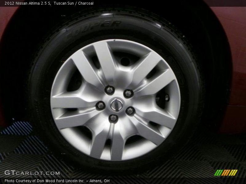 Tuscan Sun / Charcoal 2012 Nissan Altima 2.5 S