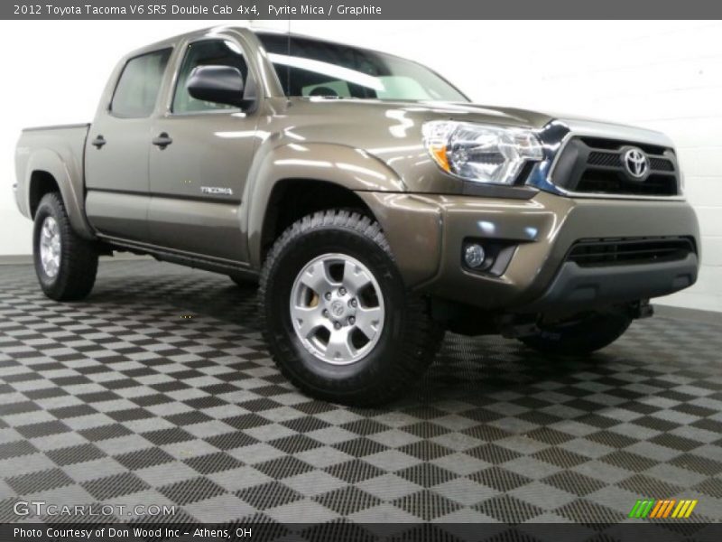 Pyrite Mica / Graphite 2012 Toyota Tacoma V6 SR5 Double Cab 4x4