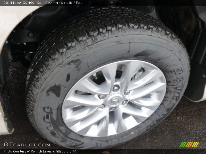 Satin Cashmere Metallic / Ecru 2014 Lexus GX 460