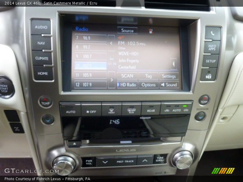 Satin Cashmere Metallic / Ecru 2014 Lexus GX 460