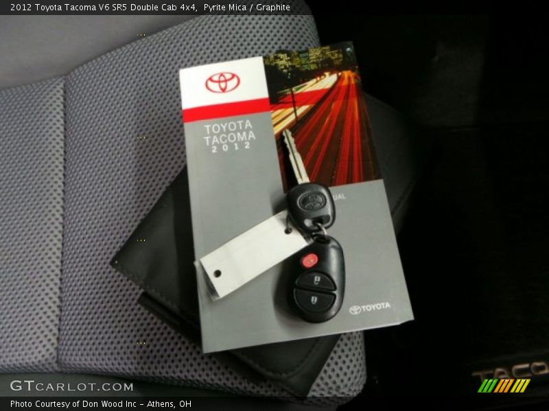 Pyrite Mica / Graphite 2012 Toyota Tacoma V6 SR5 Double Cab 4x4