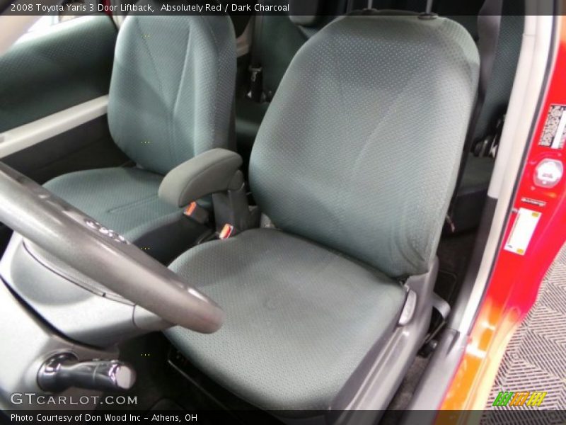 Absolutely Red / Dark Charcoal 2008 Toyota Yaris 3 Door Liftback