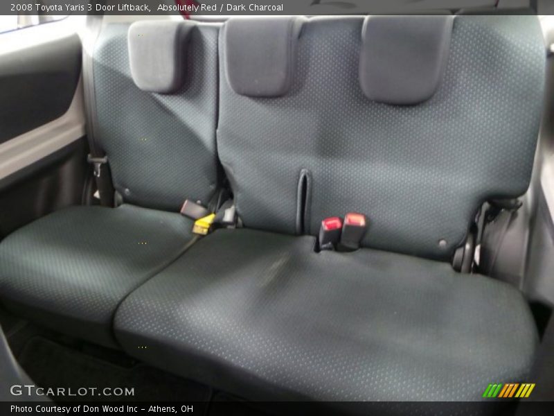 Absolutely Red / Dark Charcoal 2008 Toyota Yaris 3 Door Liftback