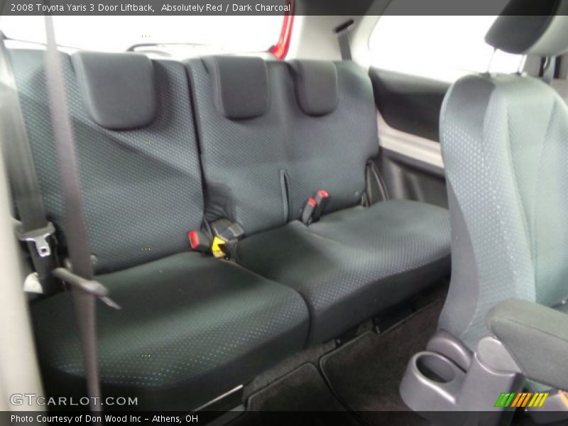 Absolutely Red / Dark Charcoal 2008 Toyota Yaris 3 Door Liftback