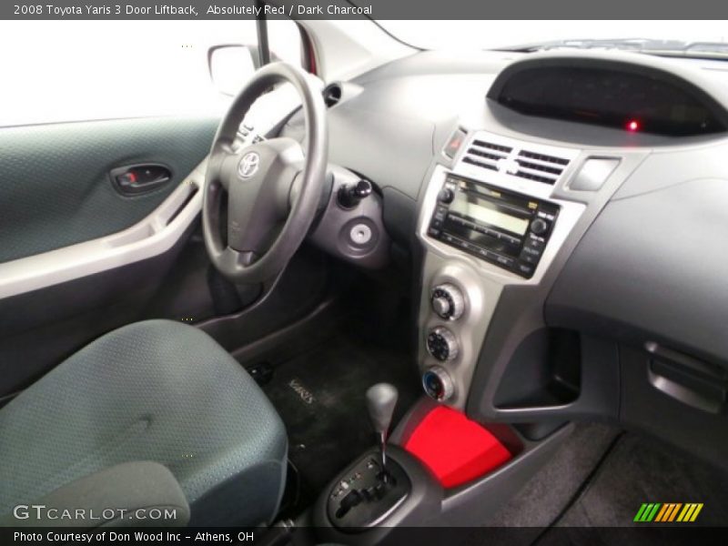 Absolutely Red / Dark Charcoal 2008 Toyota Yaris 3 Door Liftback